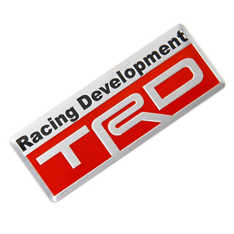 Новый Авто Стайлинг 3D Racing Development Стикеры эмблема наклейка для Toyot автомобиля
