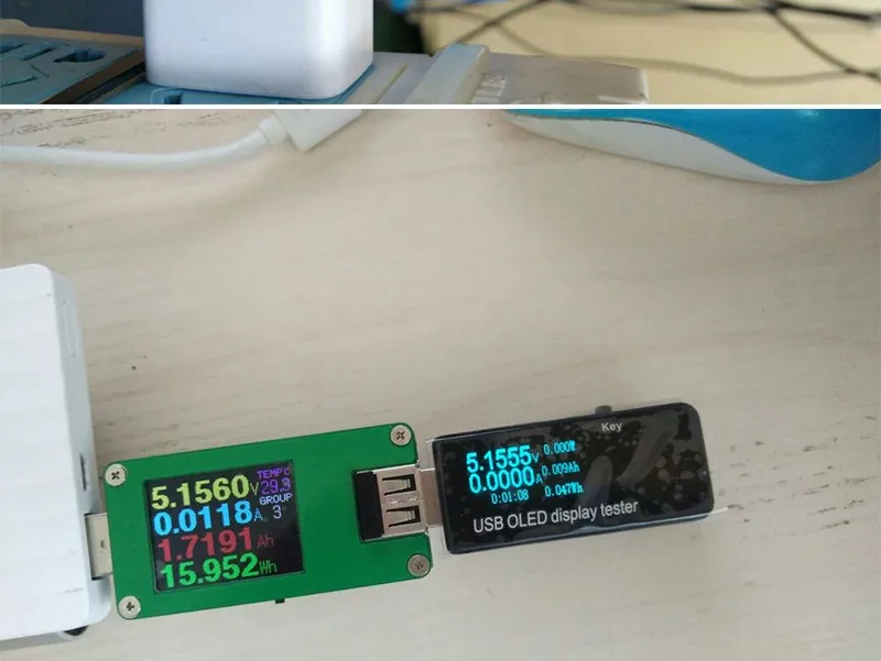 USB тестер постоянного тока OLED 128x64 вольтметр измеритель напряжения тока power Bank емкость батареи монитор телефон зарядное устройство детектор+ USB нагрузка