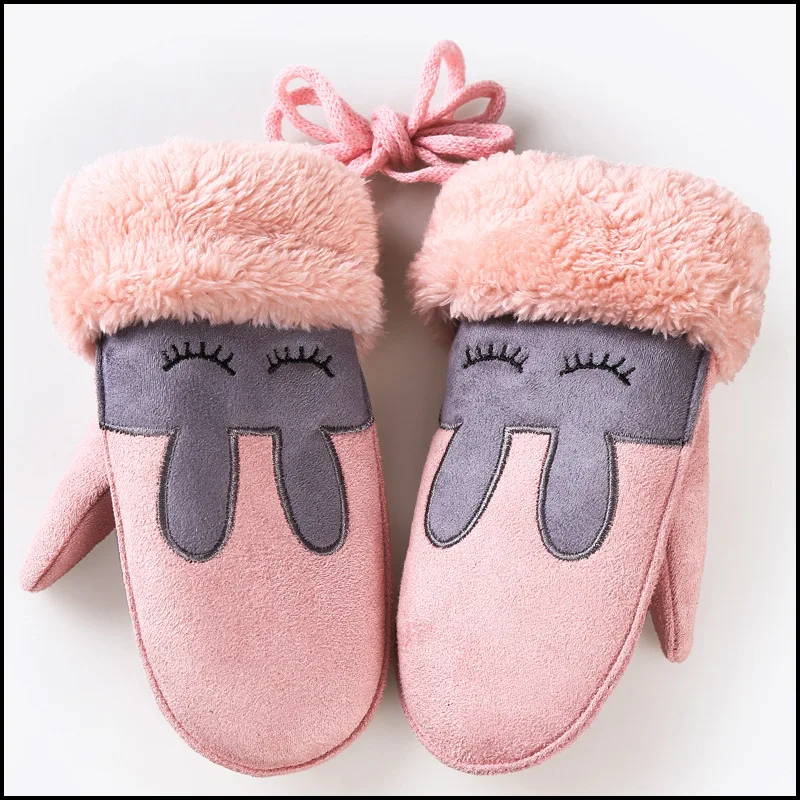Cute children's gloves winter Keep warm children's gloves Cute children