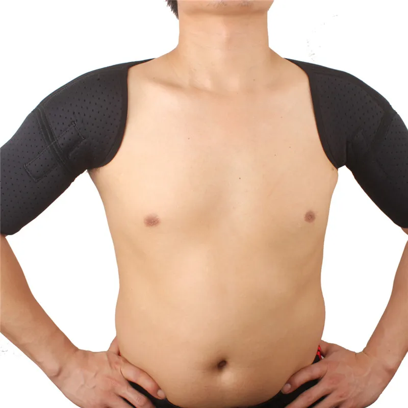 ShuoXin SX640 Double Shoulder Brace Sports Breathable Comfortable Black ...