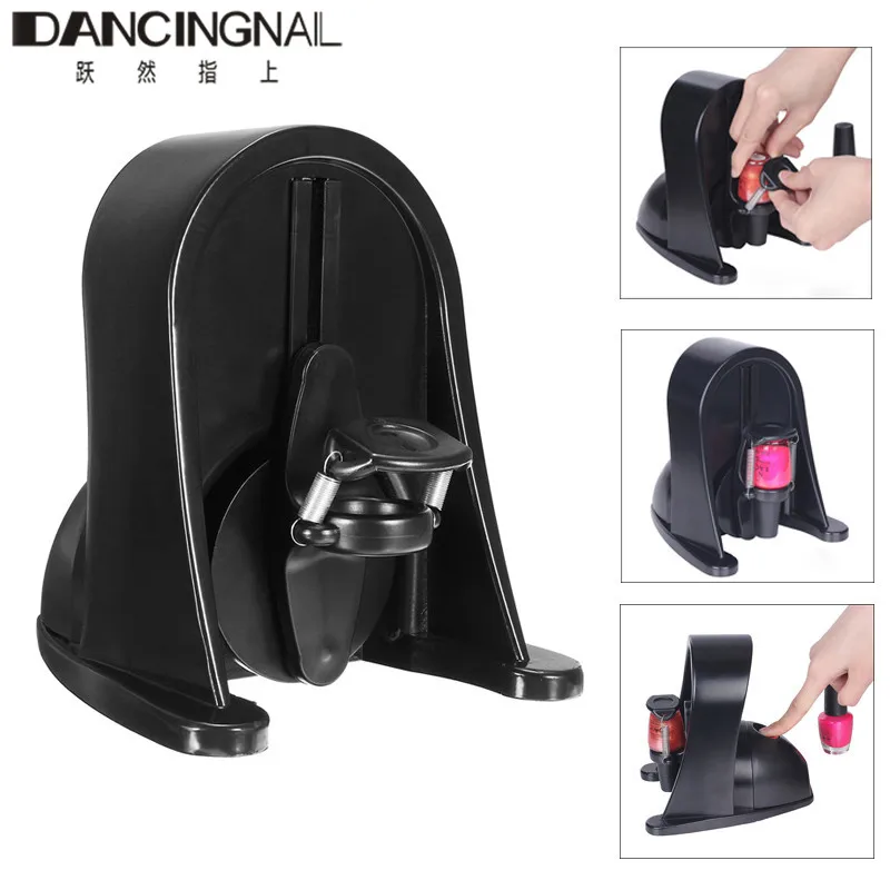 

110-240V Electric Nail Polish Shaker 360 degree Shaking UV Gel Liquid Bottle Mixer Professional Salon Miancure Tool 2018 New