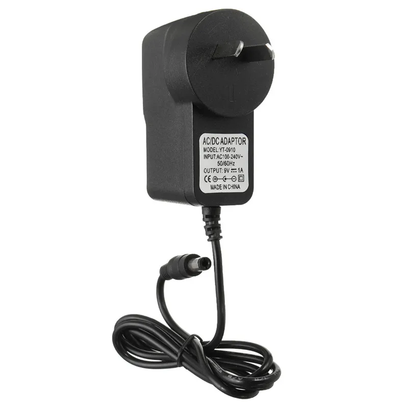 Guitar Effects Power Cord with Australian Adapter Guitar Pedal Power AU 9V 1000mA Effect Power