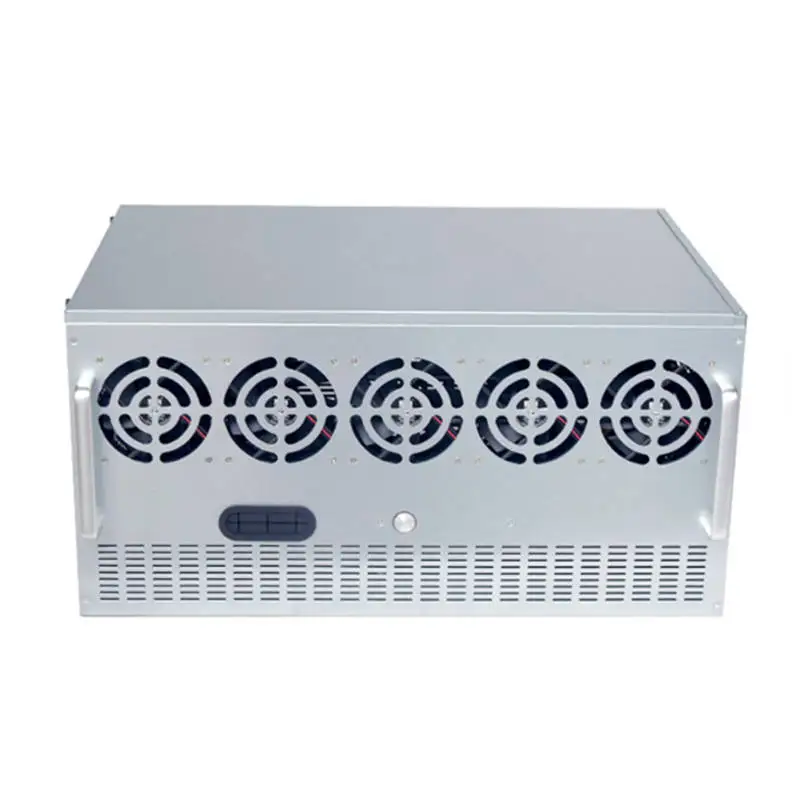 

Bitcoin New Gold Power 7.5U Yitai Mining Machine Box 12x GPU Bays + 10x Fans Bays + 2x Power Supplye Mount Slot
