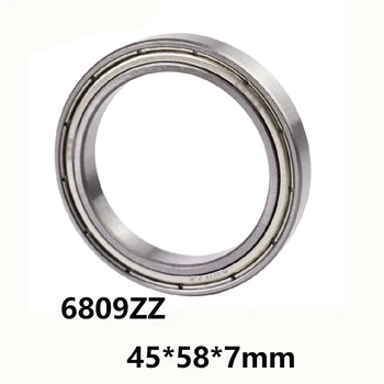 

2pcs/lot 6809ZZ Deep Groove Ball Rolling Ultra-thin Bearing 6809-ZZ 6809ZZ 45*58*7 mm 45*58*7 High Quality