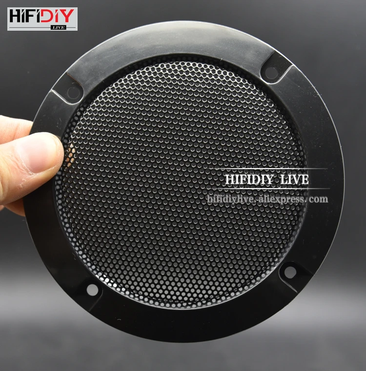 HIFIDIY LIVE 4,5 ''4 дюйма, сетчатая Крышка для динамика, Высококачественная Автомобильная домашняя сетка, корпус динамика с пластиковой рамкой, металлические железные проволочные решетки