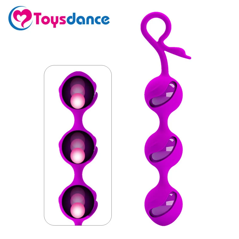 Силиконовые Шарики Toysdance Кегеля центробежный секс-шар для сужения влагалища