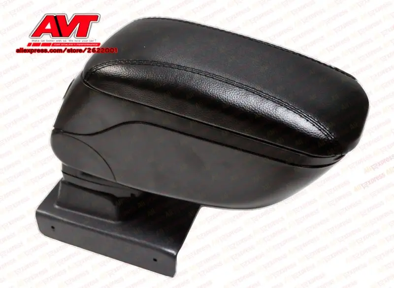 Car armrest for Volkswagen Jetta VI 2010- central console leather storage box content box interior accessories car styling
