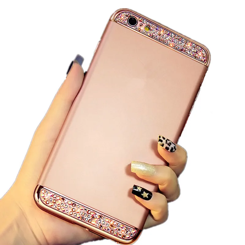 

Mobile Phone Case For Xiaomi Redmi 6A S2 6 Cover Anti-Knock Bling Glitter Hard PC Shell For Redmi Note 7 pro 6 5A 4X Case Cover