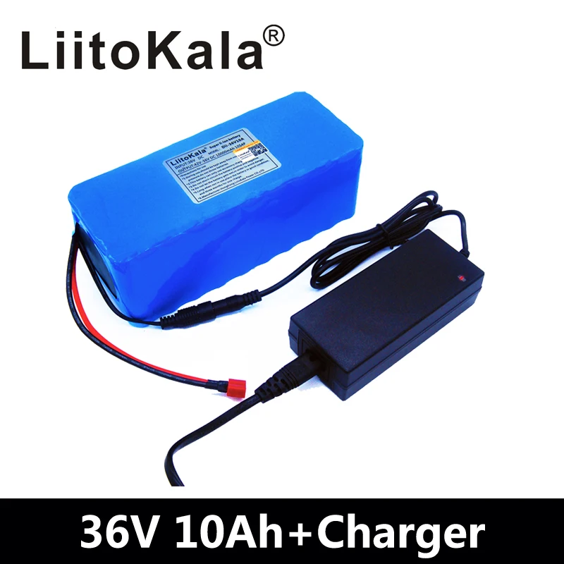 

LiitoKala 36v 10ah electric bike battery 18650 battery pack 36V8ah 10ah 12ah 500W High Power and Capacity 42V Motorcycle Scooter