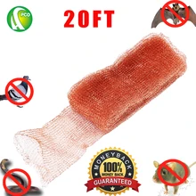 PCO Copper Mesh For Mouse Rat Rodent Control,100%Copper, 6Meters (20ft),pest control