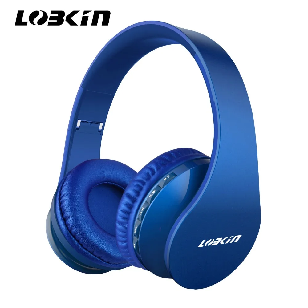 

Lobkin Foldable Headphones Wired Bluetooth Headphone build in microphone.