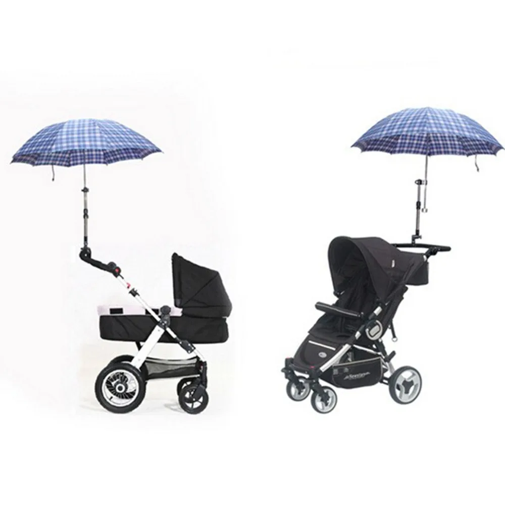 Регулируемый складной держатель для зонта, металлический открытый велосипедный зонт, фиксированный кронштейн для инвалидной коляски