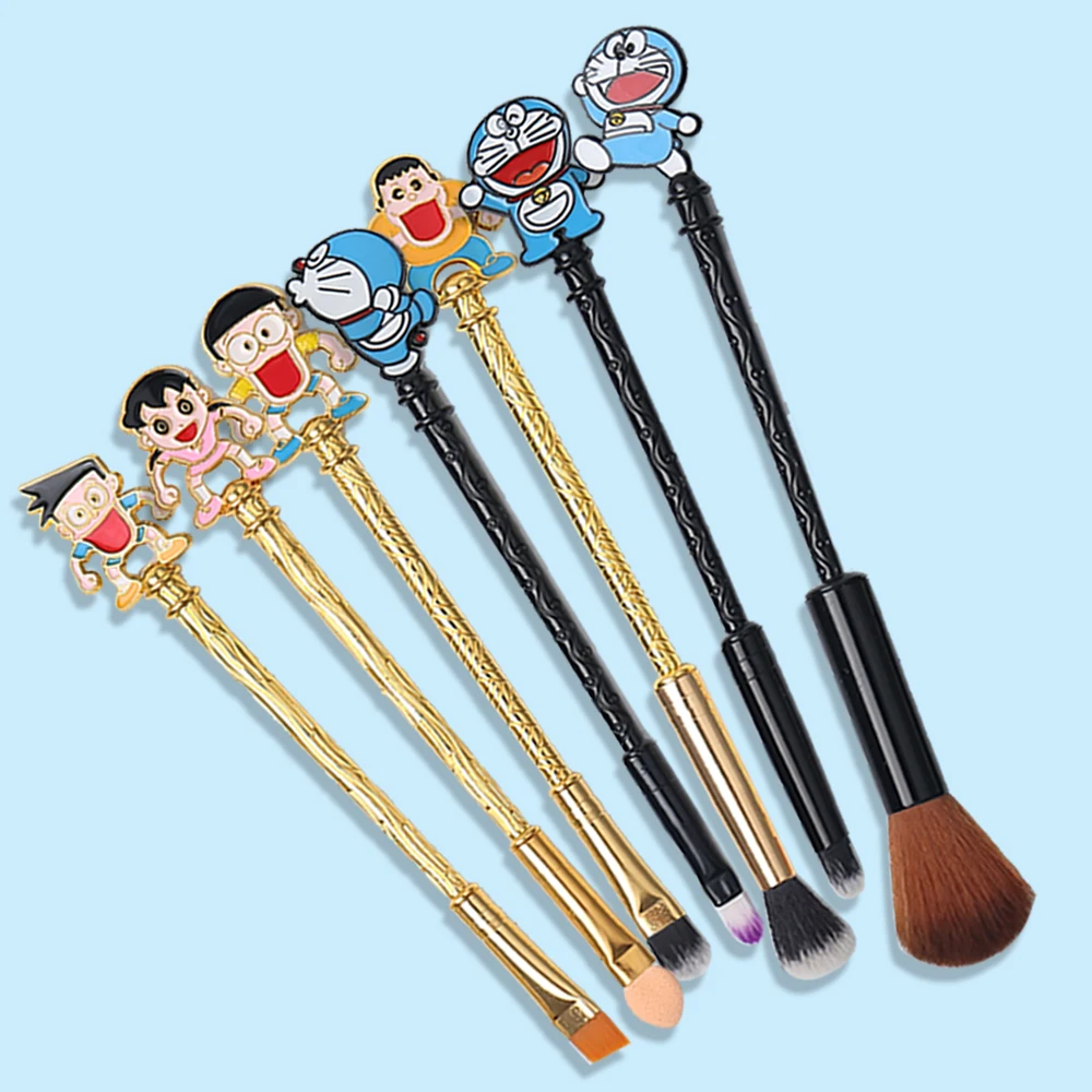Japan Anime Doraemon Makeup Brushes Tool Professional ...
