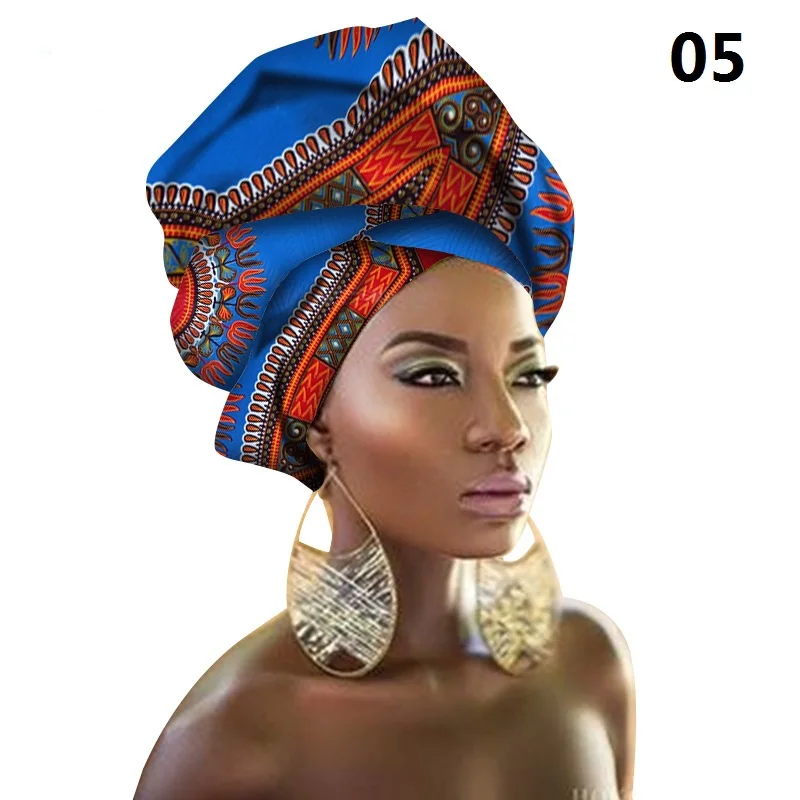 Mylb полиэстер ткань африканские головные уборы для женская головная повязка украшения обертывание галстук шарф африканские аксессуары для волос
