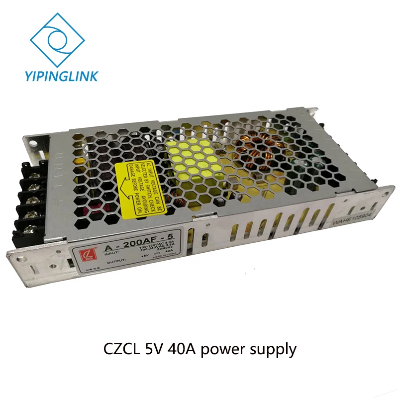 YIPINGLINK classic CZCL 5V 40A светодиодный индикатор питания дисплея питания p10 экранная панель на светодиодах блок питания