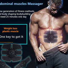 1 шт./1 комплект дропшиппинг moonbiffy электрический импульс массажер для лечения мышц живота стимулятор тренажер устройство потеря веса