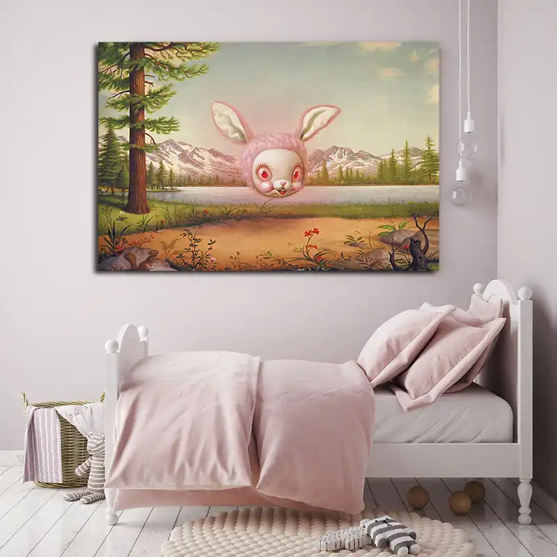 ピンクリンカーンマークライデンhdキャンバス絵画寝室の家の装飾現代壁の芸術のポスター画像 Aliexpress