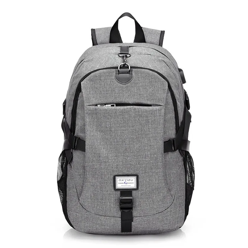 

Dropshipping Backpack School men USB Travel Large Capacity Backpack Male Computer Backpacking school bag for women backpack bag