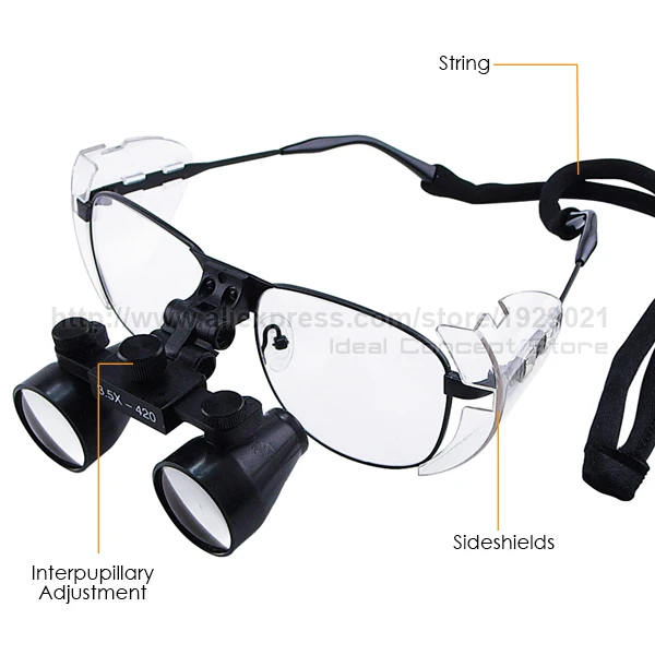 4-Ideal-Concept-Dental-Loupe-NDL-035N-Parts