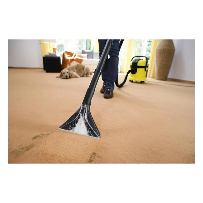 Моющий пылесос KARCHER SE 4002 (Мощность 1400 Вт, ёмкость для чистой воды - 4 л, для грязной - 4 л; длина кабеля 7.5 м, функция выдува, функция сбора жидкости)