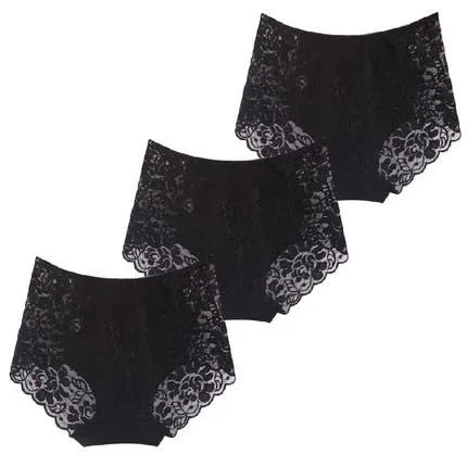 3 шт./компл. PlusSize Для женщин нижнее белье трусики дамы Бесшовные Сексуальная Lucency