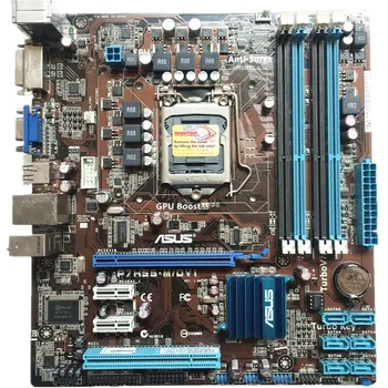 

Socket LGA 1156 For Asus P7H55-M/DVI Desktop Motherboard H55 i3 i5 i7 DDR3 uATX Original Used Mainboard