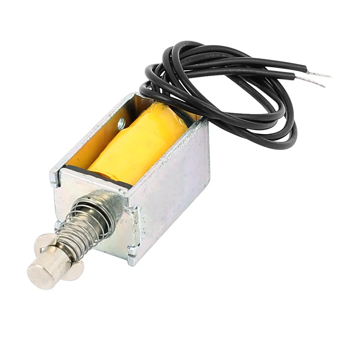 

UXCELL HTO-0420L12V06 DC 12V 2A Pull Type Open Frame Actuator Electric Solenoid Electromagnet for Vending Machines Mechanical