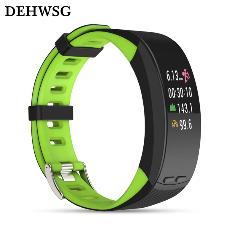 

GPS Sport Bracelet H5 Plus Smart Band Color Display Heart Rate Monitor Wristband Barometer Activity Fitness Tracker For fit bits