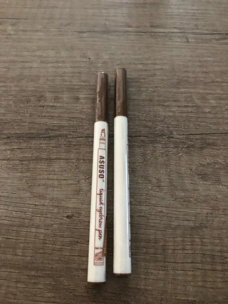Eyebrow Microblading Tattoo Ink Pen ***FREE 3Pcs eyebrow shaper*** photo review
