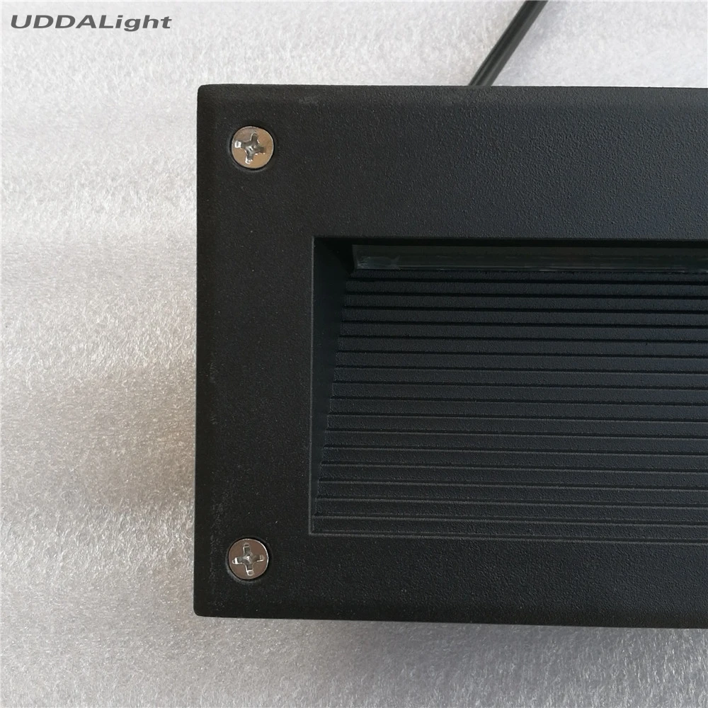 10 шт./лот 160*110 мм led палуба сад встраиваемые настенные светильники 3 Вт 5 шаг свет