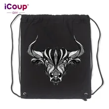 ICoup Таурус Повседневная Складная Холщовая Сумка