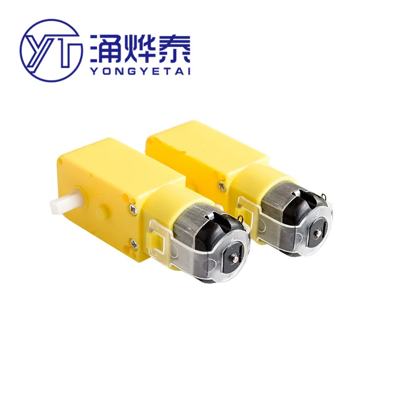 YYT DC3V 6V DC двигатель с редуктором TT Мотор электромагнитных помех умное