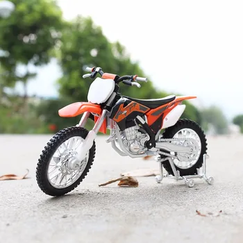 

1:18 Scale Maisto KTM 450 EXC Motorbike Race Cars Mini Motorcycle Vehicle Models Office Toys Gifts for Kids