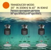 LUCKY FF718LiCD con pantalla a color ecosonda a prueba de agua Frecuencia de Sonar doble Sonar inalámbrico y cableado 200 KHz/83 KHz 100M ► Foto 3/6