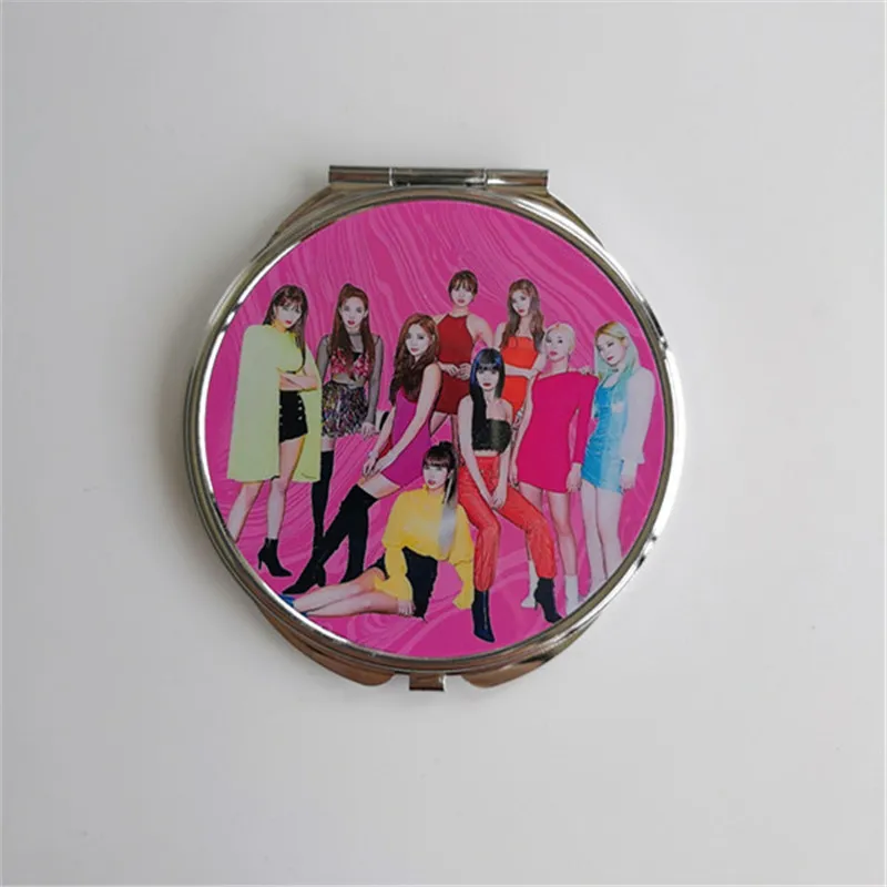 

Korea TWICE Mini FANCY YOU Mirror Makeup Mirror Breakthrough TWICELIGHTS YG126