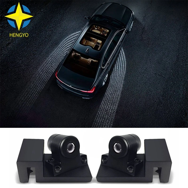 2PCS Car light carpet for all car universal type LED Ghost