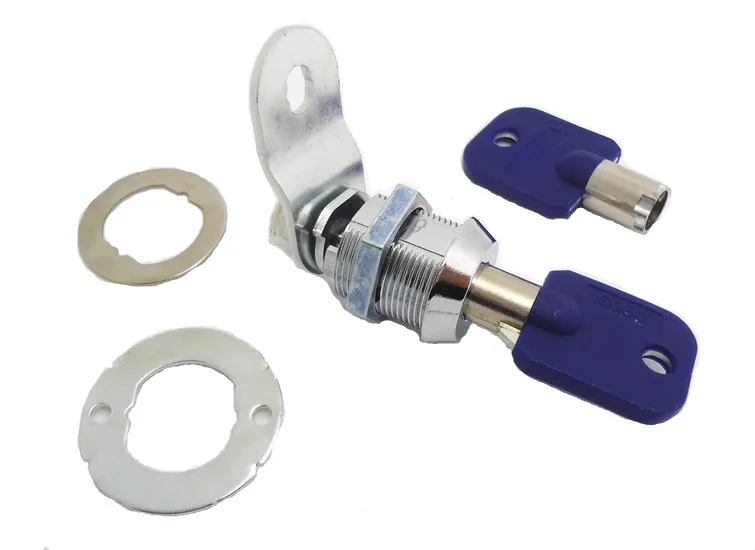 [10 pcs/lot ] plastic core 19mm CAM LOCK door lock for arcade pinball