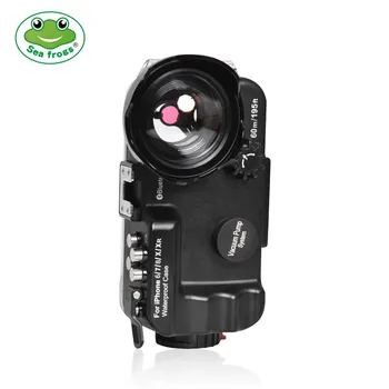 

Seafrogs 60m 195ft 4.7'' Bluetooth Waterproof Housing Diving Phone Case Cover Bag for iPhone X 6 7 8 XR Black