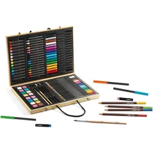 Большой художественный набор DJECO, 88 предметов