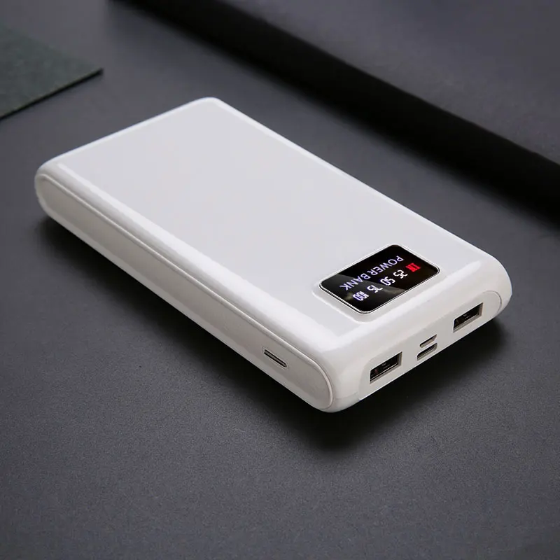 6X18650 Внешний аккумулятор DIY Box 5 в 2 а внешний Двойной USB ЖК дисплей Комплект