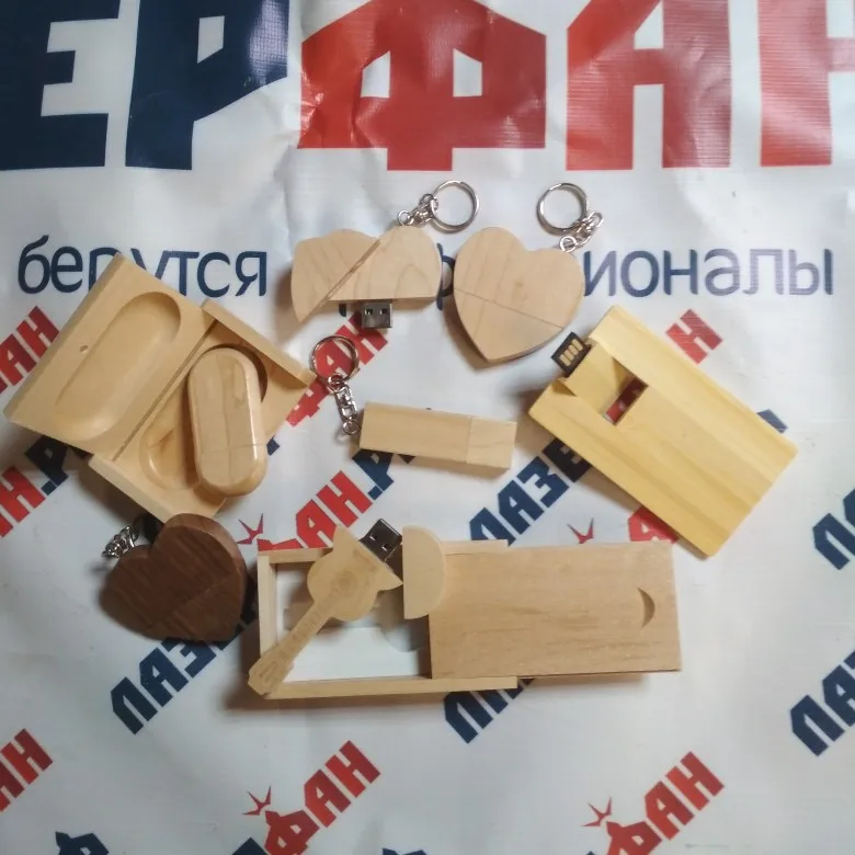 Деревянный ящик USB Flash Drive 32 г 4 ГБ 8 ГБ 16 ГБ USB Stick карты памяти USB накопитель USB фальш диска флэш-накопитель