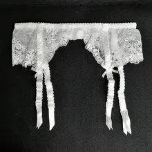 Женские белые подвязки с кружевным бантом женские сексуальные подвязки пояса для чулок женские подтяжки Пояс Нижнее белье подарок GA1178