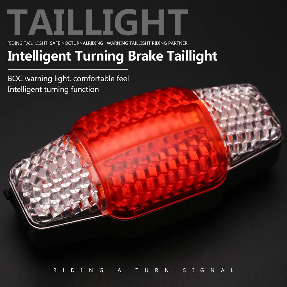 

COB Bicycle Tail Light USB Rechargeable Taillight Turn Signal Safety Warning Light Brake Light Smart Bike Rear Light Accessories