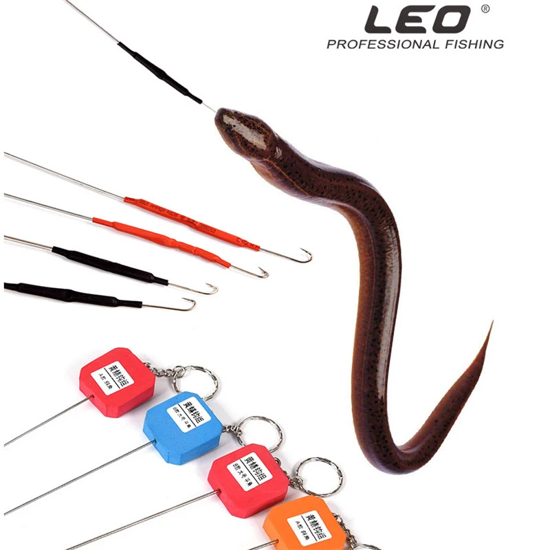 Leo Universal Rotatable Fishhook Eel Hook Turtle Hook With Barb High