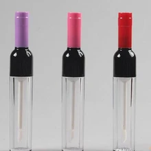 5 мл пустая прозрачная бутылка Красного вина блеск для губ контейнер для гигиенической помады контейнер пустые косметические контейнеры для удлинитель ресниц#211