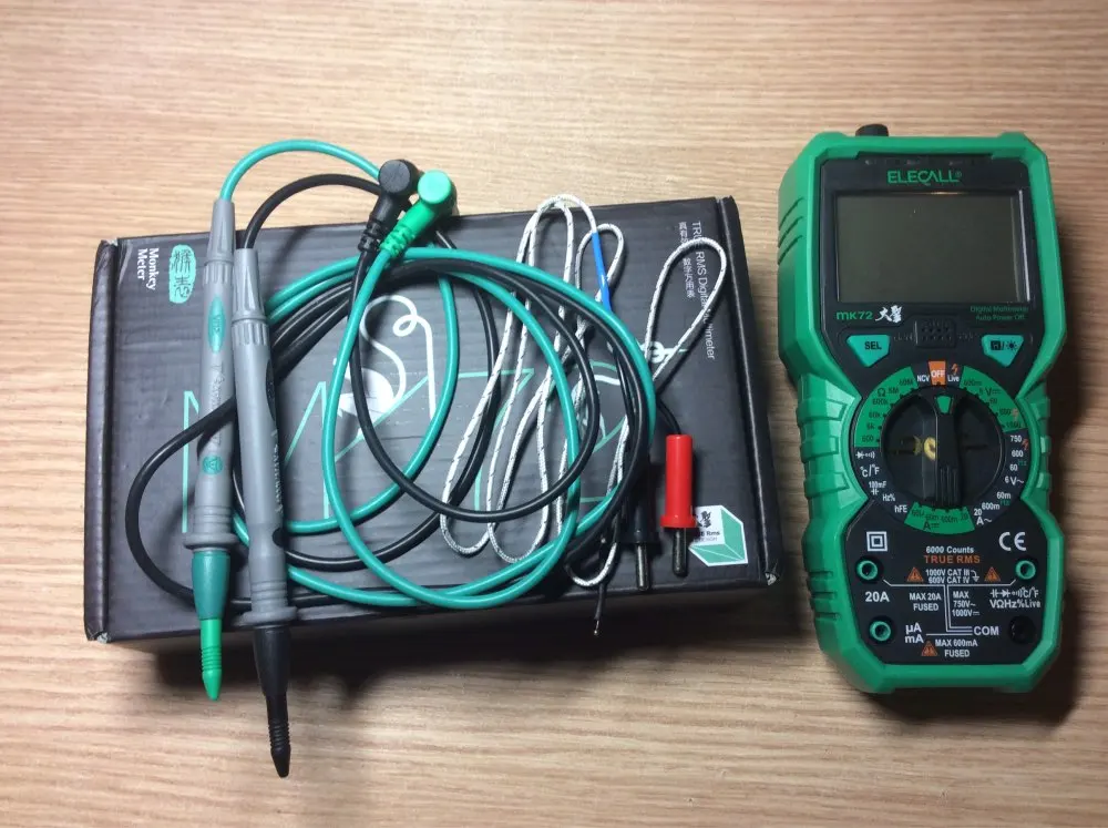 Мультиметр elecall mk72 отзывы