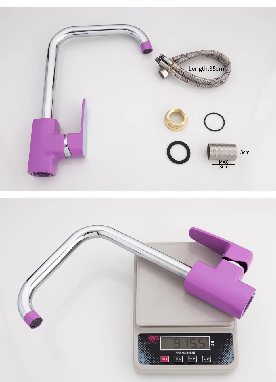 purple kitchen faucets 10