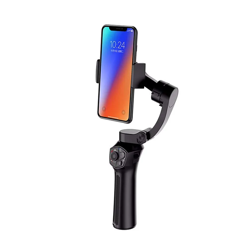 Flash Deal Cadiso 3-Axis Foldable Pocket-Sized Video Phone Handheld Gimbal Stabilizer for iPhone Smartphone GoPro & Wireless Charging 0