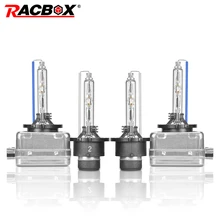 Racbox пара HID лампы D1S D1R D2S D2R D3S D3R D4S D4R ксеноновая лампа Глобус огни 35 Вт 3000 К 4300 К 5000 К 6000 К 8000 К 10000 К 12000 К