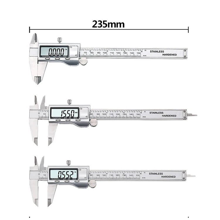 XINGWEIANG 0-150 мм/" металлический цифровой штангенциркуль Калибр микрометр